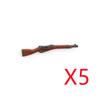 Military Building Blocks Accessories Soldier Figures Weapons Guns Mini Bricks USA Soviet Pistols Kids Toy Gifts Set R050