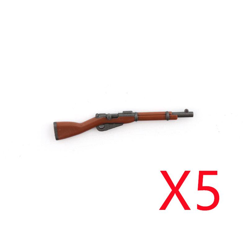 Military Building Blocks Accessories Soldier Figures Weapons Guns Mini Bricks USA Soviet Pistols Kids Toy Gifts Set R050