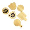 Magnetic Bamboo Wood & Stainless Steel Bottle Opener/Fridge Magnet Multi-functional Sticker, zkp-02.
