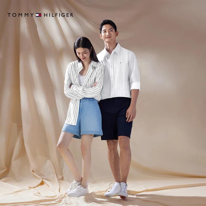 

Tommy Hilfiger Men s Straight-Leg Chino Shorts 34