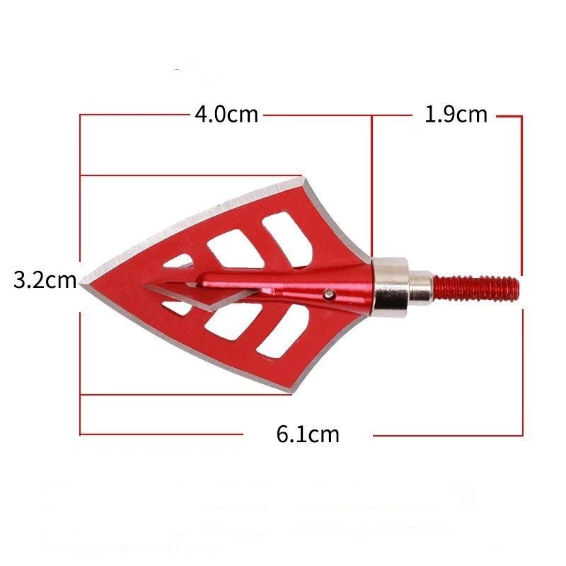 Compound Bow Arrow Tips Stainless Steel Replaceable Head Multi Styles Archery Training And Outdoor Use