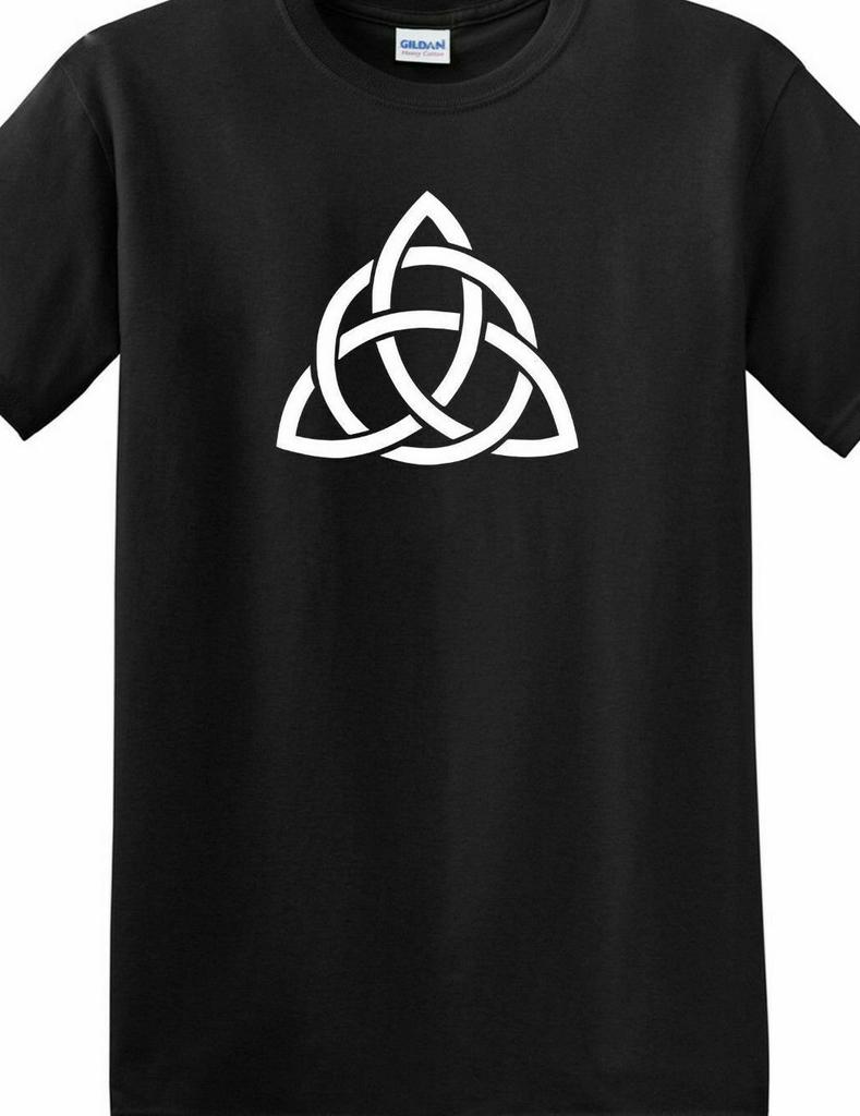 Viking Celtic KnotT Shirt Mens Womens Tees Top Tee Nordic Norse Odin Thor Triquetra Valhalla