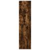 Wardrobe Smoked Oak 80 X 50 X 200 Cm Wood Based Panel