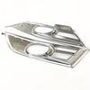 Pair of Front Fog Light Cover Trim Fit Honda CRV CR-V 2017 2018 Chrome