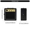 Outdoor Guitar Amp 5W Guitar Amplifier With Back Clip Portable Acoustic Electric Guitar Speaker Musical Instrument Parts