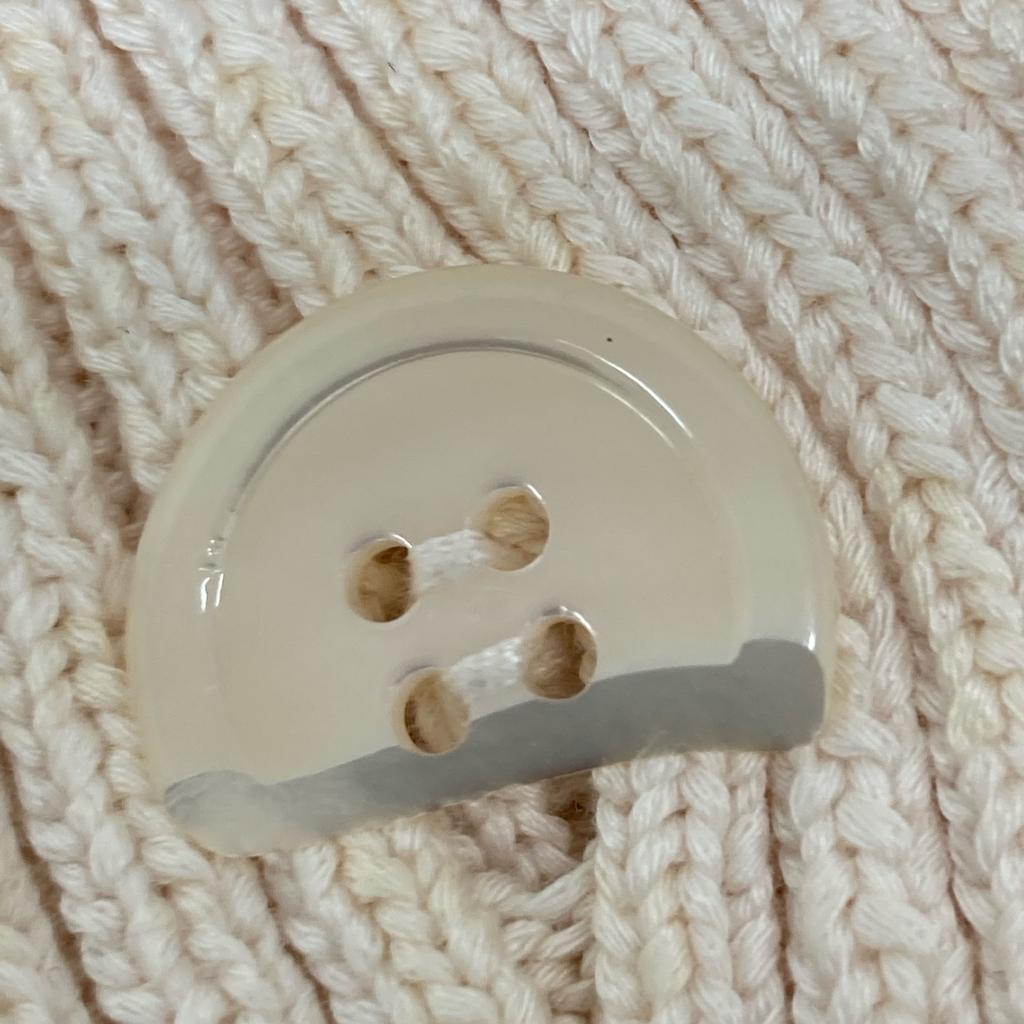 DRAWER Beige 18G Stitch Cardigan Tops Not Written beigeUsed