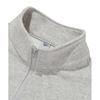 Reebok Legacy Half Zip Up Sweatshirt   Light Gray