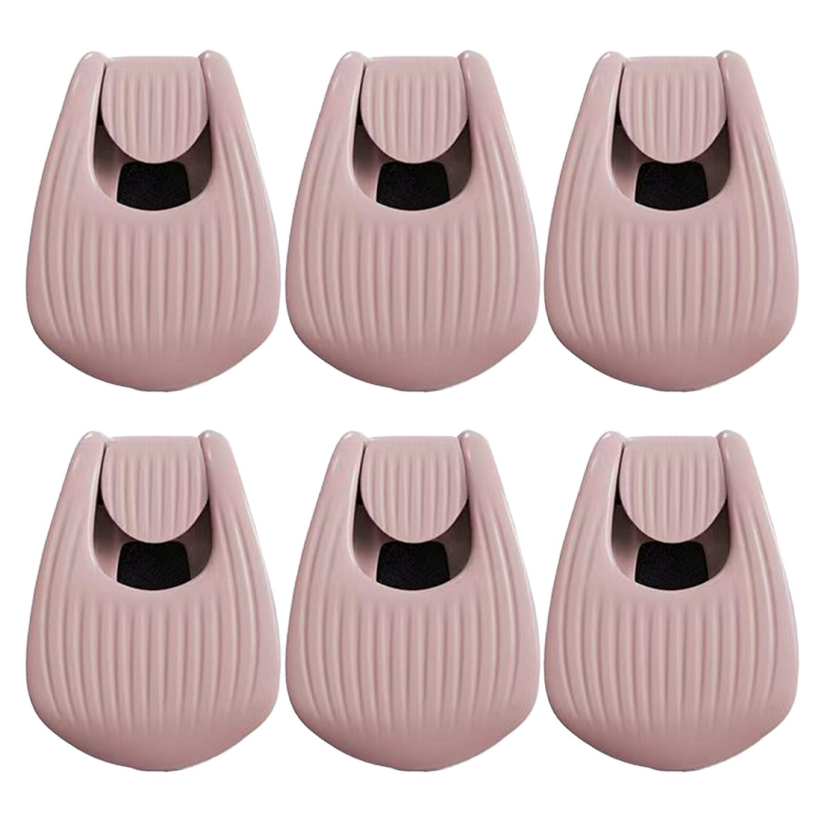 

6PCS Fishing Rod Holder Fixer Clip Compact Design Fishing Rod Fixer Fishing Pole Holder Fish Rod Holder Storage Accessories New