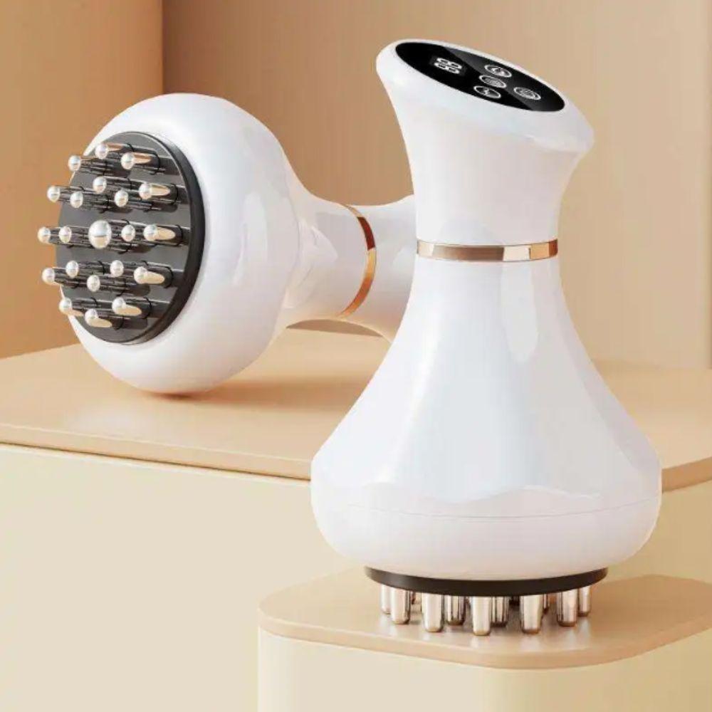 Electric Rechargeable Unblocking Massage Device Abdominal Massage Instrument  Cupping Apparatus