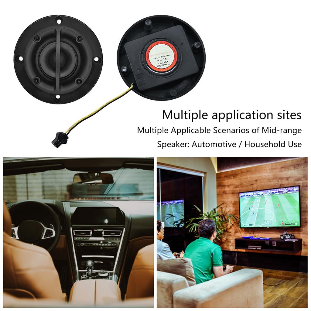 Automotive Car A Pillared Midrange Speaker Delivering Crisp, Lifelike Vocals And Balanced Sound