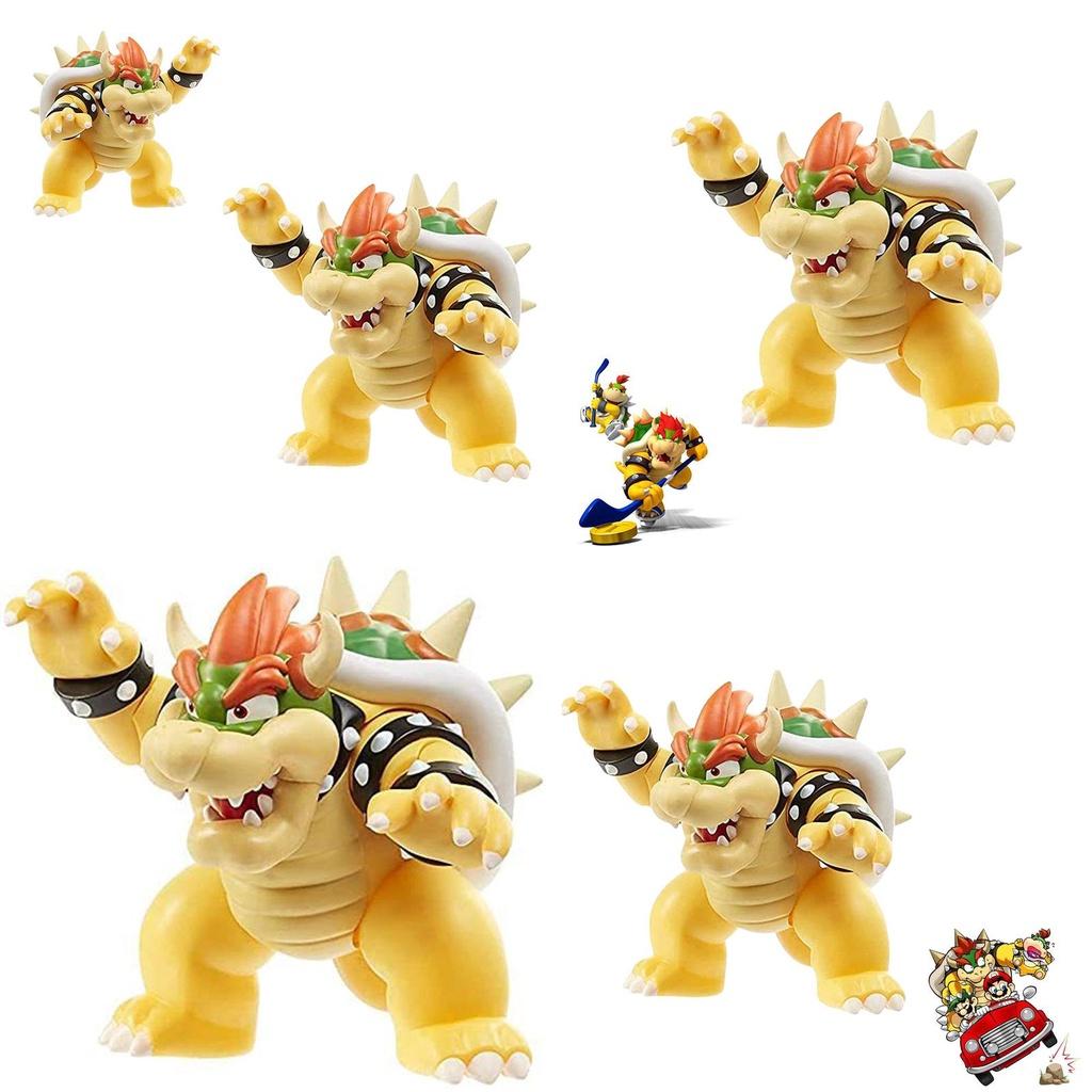 Super Mario Bowser Figurine Jouet en PVC Hauteur 10cm Modèle Collectionnable Dessin Animé