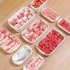 4Pcs Stackable Food Storage Container Set Airtight Food Preservation Box  Meat Storage