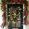 House Number Pendant Beautifully Made Elegant Courtyard Decoration Simulated Garland High-quality Materials Creative Wreath