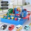 Inertia Coastdown Car Challenge Adventure Toy Plastic Track Adventure Game Funny Puzzle Game  Game