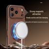 Magnetic Suction Full Coverage Leather Case for Apple iPhone 12-17 Pro Max, Drop-Proof, Men's & Women's