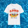 I Got ADHD Always Downin' Hot Dogs T-Shirt | Funny Food Graphic Tee
