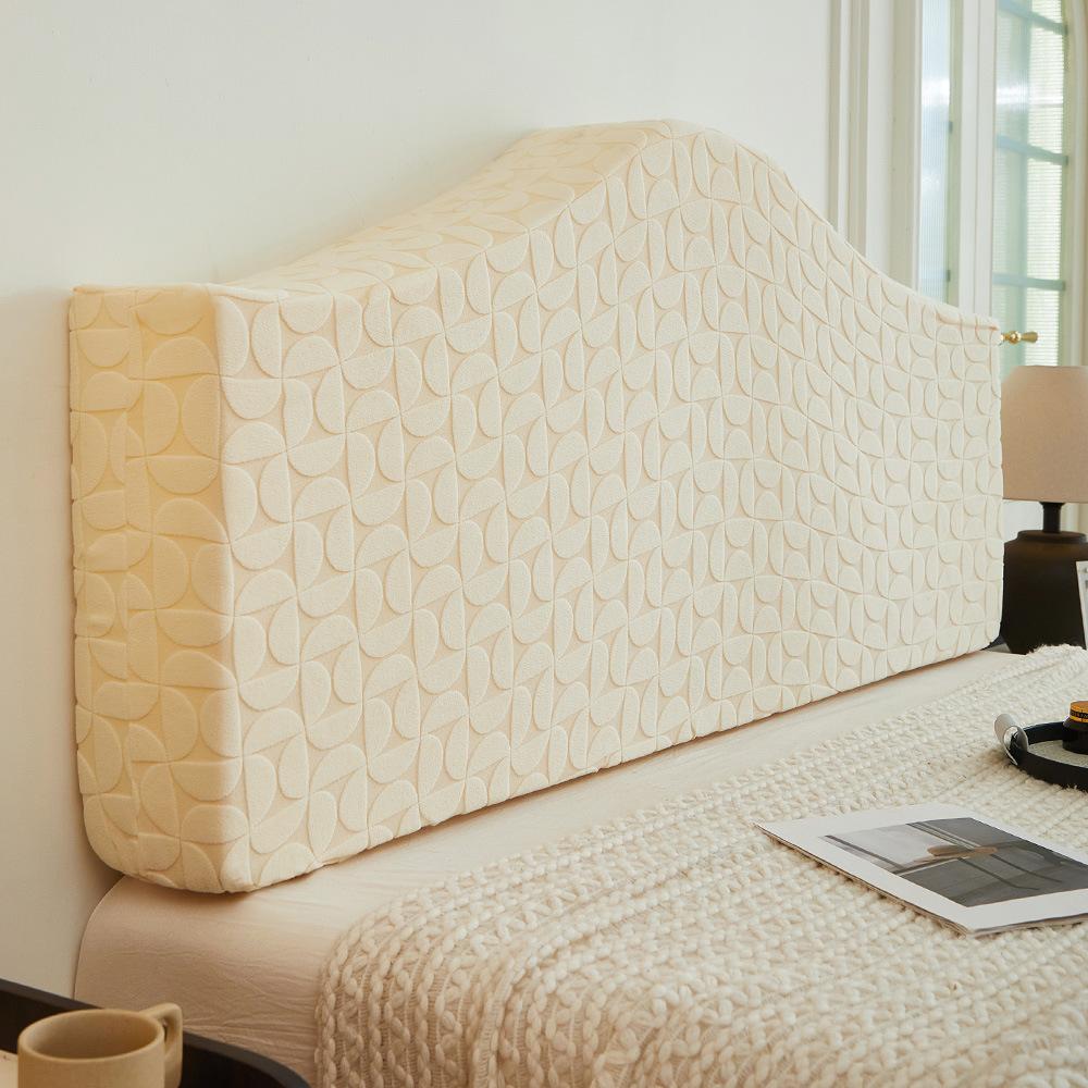 2026 New Full Wrap Headboard Cover Four Season Universal Stretchable Protector Slipcover Multiple Colors for Bedroom Furniture