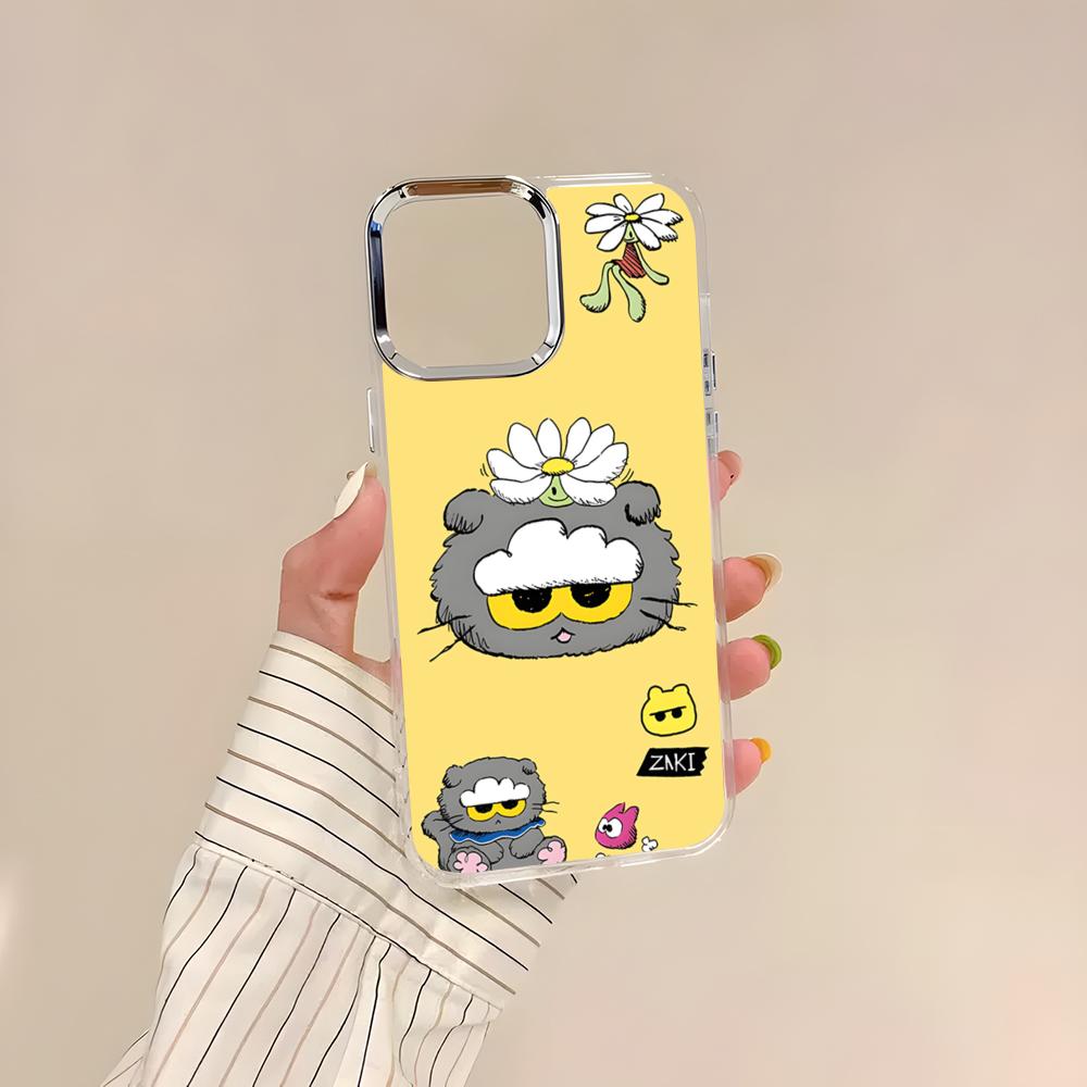 

Мультяшный чехол для телефона Z-ZOFriends для iPhone 17 Air 16 15 14 13 12 11 Pro Pro Max Plus Прозрачный мягкий чехол iPhone 14 Plus