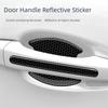 Reflective Door Handle Protective Strip Anti Scratch Anti Scratch Accessories  Door Bowl