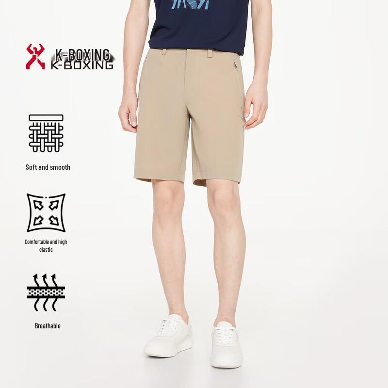 K-Boxing Men s Business Casual Shorts VZCR2312 34