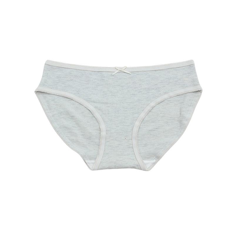 Summer Women's Low Waist Triangle Pants Large Size No Trace Pure Cotton Crotch Solid Color Comfortable High Elasticity Breathable Women's Underwear