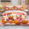 Collezione Biancheria da Letto Morbida Stampata con Paperino e Paperina Disney Copripiumino Cartone Animato Piumone Federa Bambini Ragazzi Ragazze Adulti Regalo King