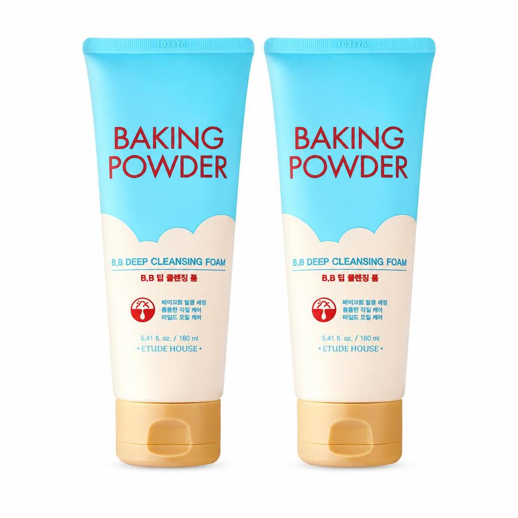 ETUDE HOUSE Baking Powder B.B Schiuma Detergente Profonda 160ml (3 Opzioni)