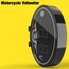 Universal Motorcycle Electronic Voltmeter Waterproof Dust-proof LED Watch Digital Display Panel Meter Motorcycle Accessories