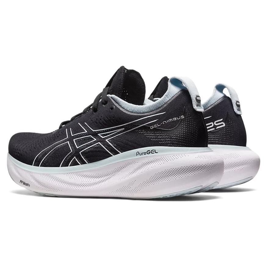 Asics Gel Nimbus 25 Black Reborn Blue Women Sneakers 1012B356-003