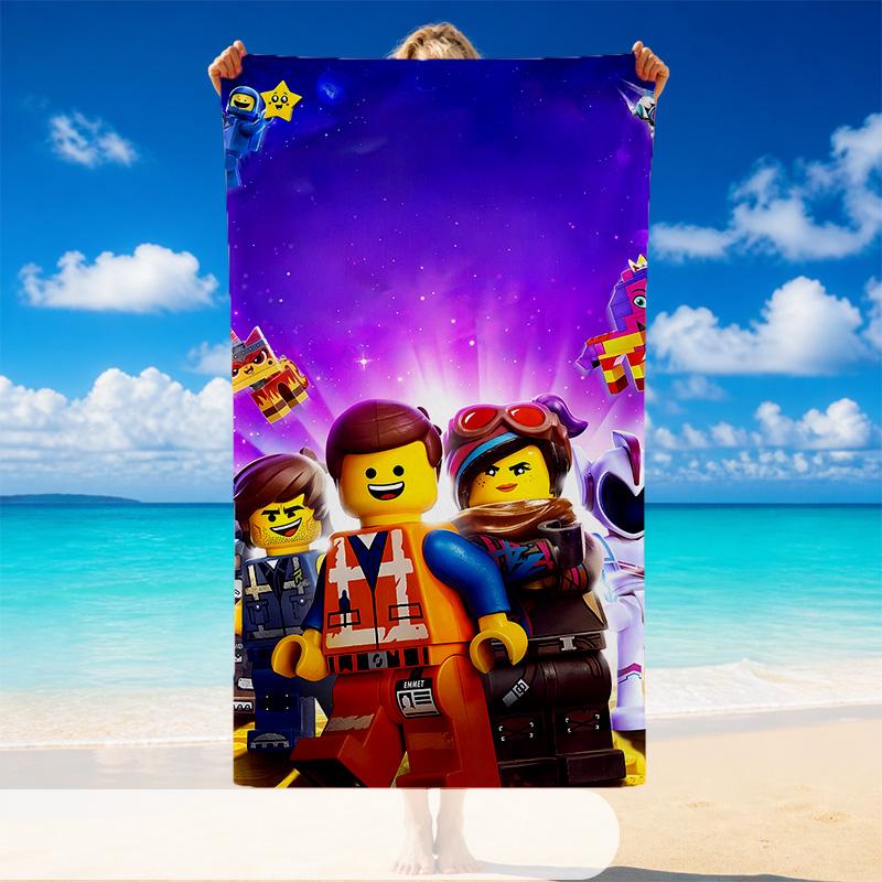 Asciugamano da Spiaggia Asciugatura Rapida Modello Roblox, Asciugamano Leggero Assorbente per Piscina Spiaggia Vacanze