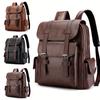 Herren Rucksack mit großer Kapazität aus PU mit mehreren Taschen, Business Reise Pendler Laptoptasche für Büroangestellte und Studenten Tägliche Nutzung