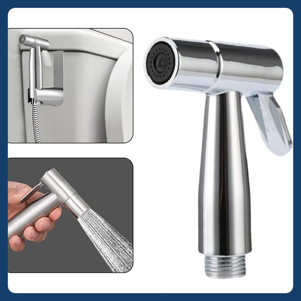G1/2in ABS Toilet Douche Bidet Head Handheld Spray For Sanitary Shattaf Shower Hand Sprayer Shower Head Bathroom Bidets Faucets