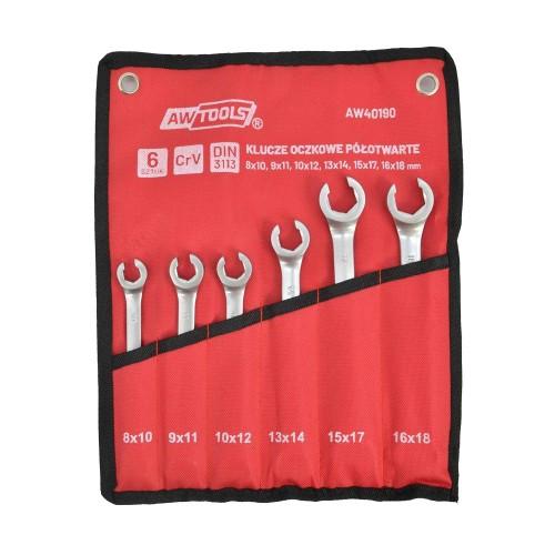 AW Tools Open Ended Spanner (Pack of 6)