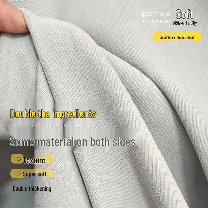 Double-Sided Blackout Door Curtain - New Style, Simple Design for Bedroom or Living Room