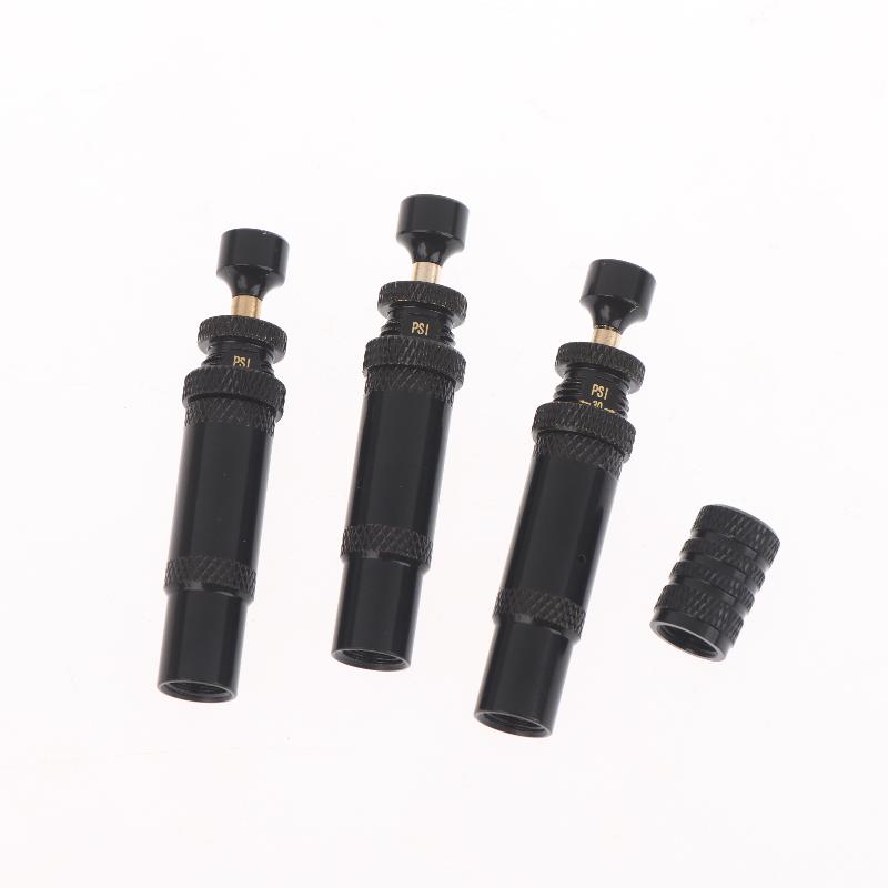 4ks Nastavitelná sada ventilů pro automatické vypouštění pneumatik (10-30 Psi)Nafukovací ventil pro snížení tlaku v pneumatikách šroubovací pro vozidla Motocykl Offroad 4x4