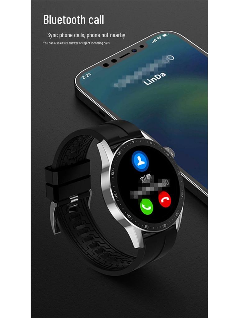 2025 Huaqiangbei Modell T05: High-End Smartwatch mit NFC, Wasserdicht, Multifunktional, Unisex-Design