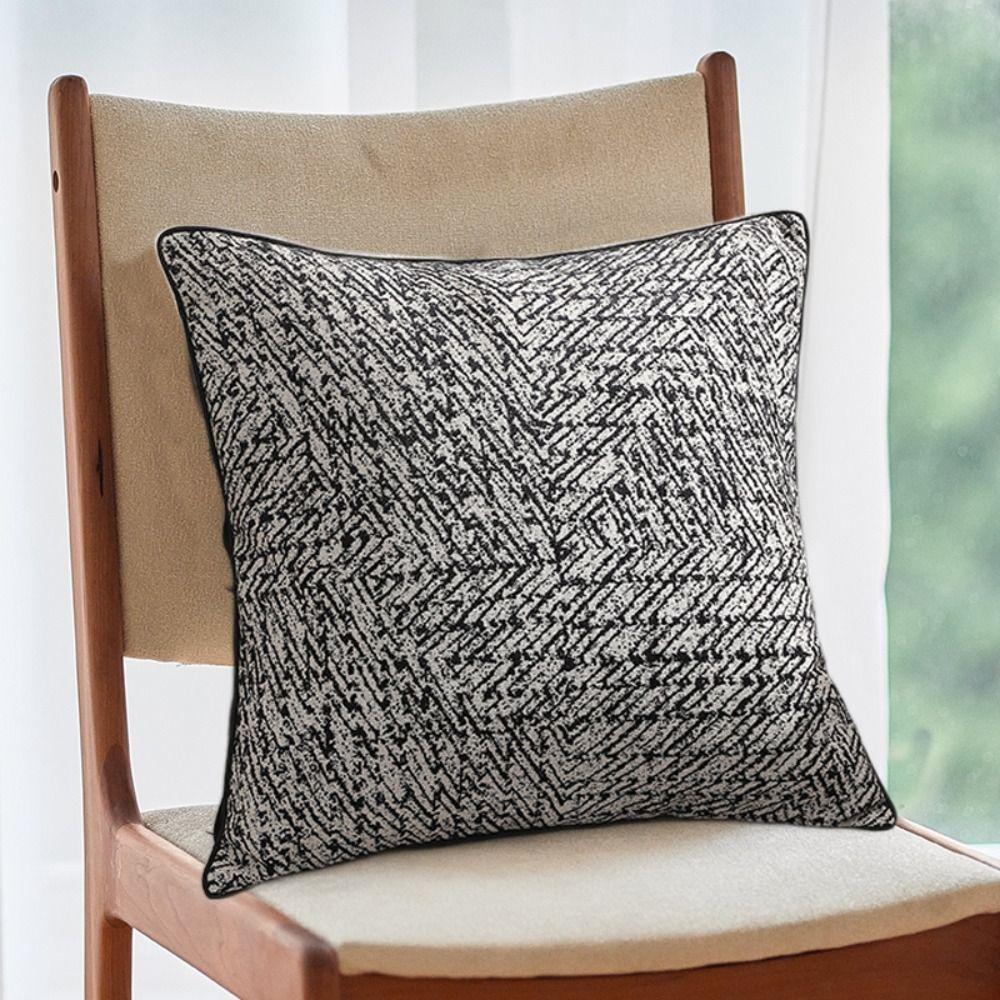Elegant Jacquard Pillowcase Square Cushion Cover Home Decor Throw Pillowcover  Sofa/Bed