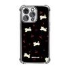 Cherry cat apple 17promax black mobile phone case iphone12 airbag anti-drop 16 non-yellowing protective case