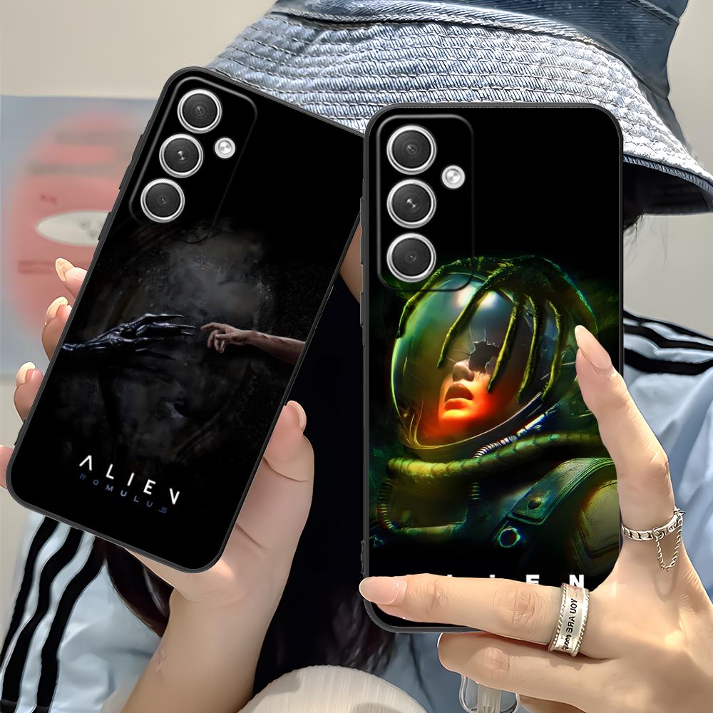 Alien Romulus Mobile Cell Phone Case for Samsung Galaxy S26 S25 S24 S23 S22 S21 S20 Note20 Plus FE Ultra Colorful Cover Luxury