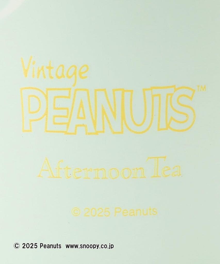 Tea AfternoonTea LIVING Water Bottle JJ14 Stainless Steel Green [Afternoon Living] Bottle/Mug Bottle/PEANUTS