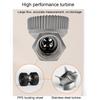 Digital Flowmeter ±1% Accuracy Support QTS PTS L GAL DN20/DN25 Flow Meter Waterproof Metal Flow Control Meter
