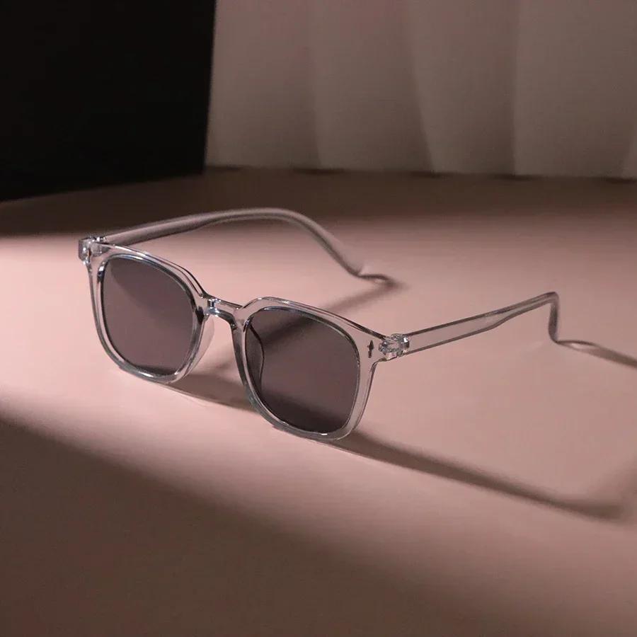 Rectangle Sunglasses Women Fashion Men Square Vintage Stylish Sun Glasses Oversized Ladies Mirror Outdoor Eyewear