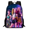 Neue Kpop Hexenjägerin Mädchengruppe Schultasche High-Definition-Druck Lässiger grenzüberschreitender leichter Rucksack