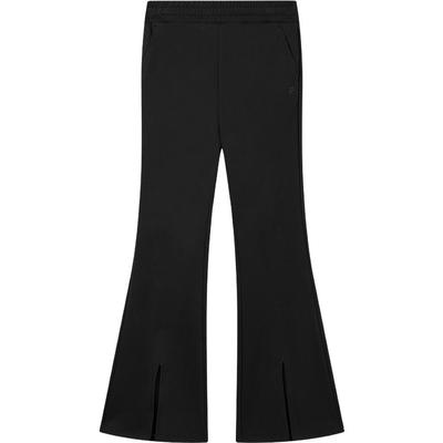 2023 Autumn New Knit Long Pants Fashion Commuter Slim Casual Flared Pants Women Bottoms Black F11W339613FBK