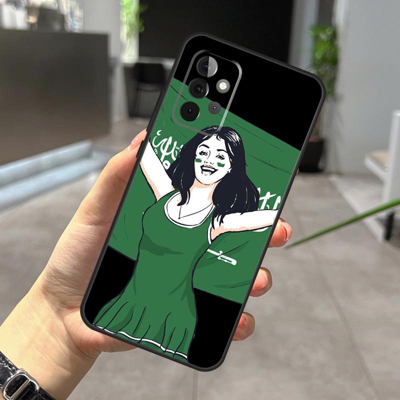 Saudi Arabia Flag Case For Samsung Galaxy A52 A32 A12 A56 A36 A54 A34 A14 A05 A16 A26 A13 A33 A53 A15 A35 A55