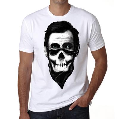 Men's Graphic T-Shirt - Abraham Lincoln Zombie Shirt - Funny Shirt