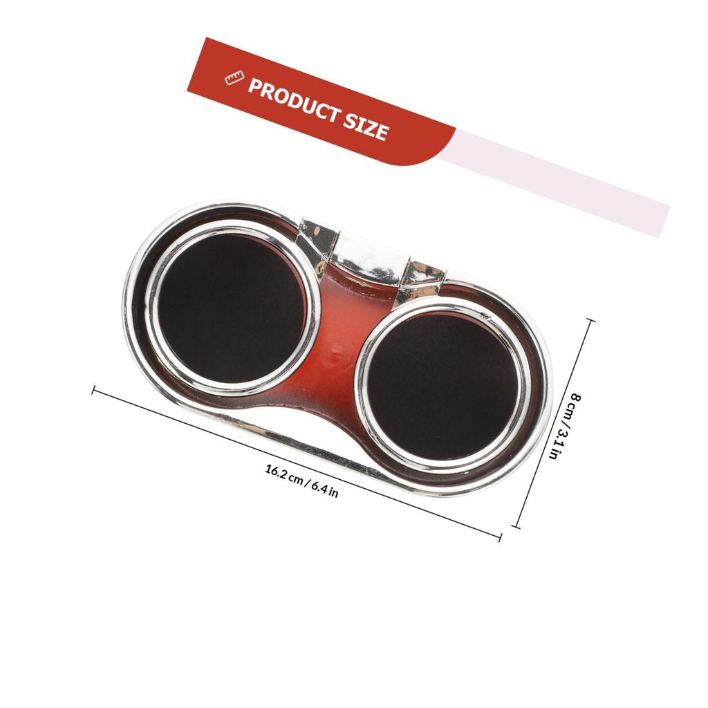 2 Τεμάχια Αυτοκινήτου Θήκη Ποτού Διπλή Θήκη Ποτηριών Αυτοκινήτου Ανθεκτική Βάση Δοχείου Ποτού για Κάθισμα Αυτοκινήτου Άνετο Περιβάλλον Οδήγησης