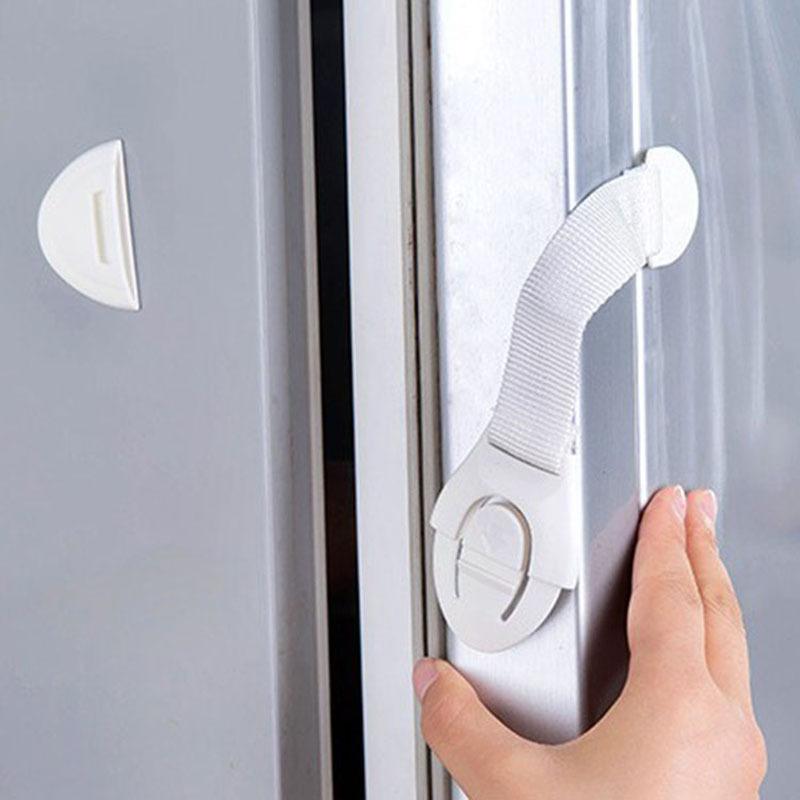 1/5/10PCS Multifunctional Baby Bag Lock Children's Cabinet Locks Punch-free Childproof Drawer Lock Anti-pinch Baby Equipment