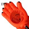 Halloween Props for Children Trick or Treat Bags Kids, Palm Shaped Candy Holder, Decorative Party Pouches Skeleton Hand Pouch with Long Handle Goodies