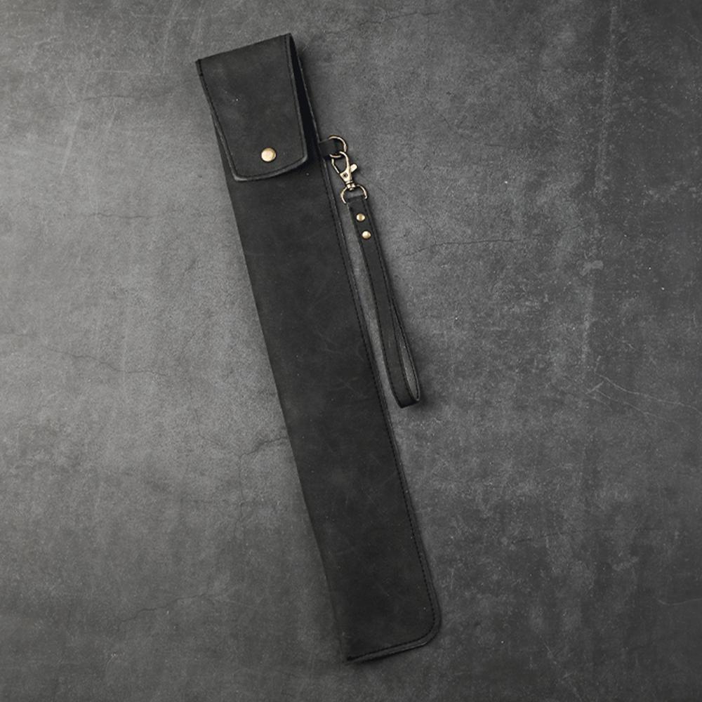 Drum Stick Bag,Portable Drumstick Bag & Case,PU Leather Drumstick Holder with Detachable Wrist Strap for All Drumsticks